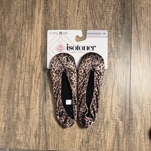 Cheetah Print Slippers